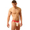 Fukker Jockstrap Fukker Blanc et Rouge